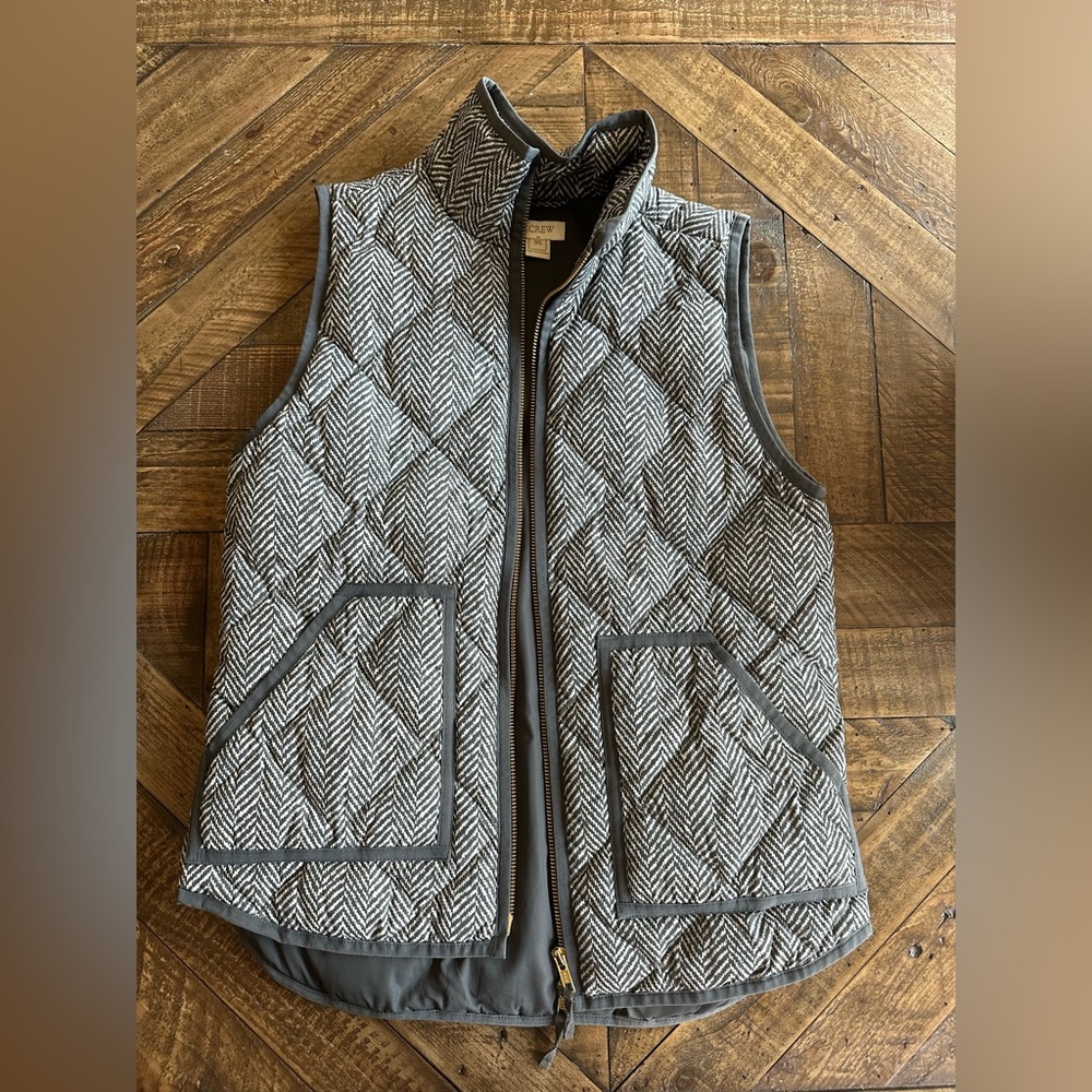 J. Crew quilted vest